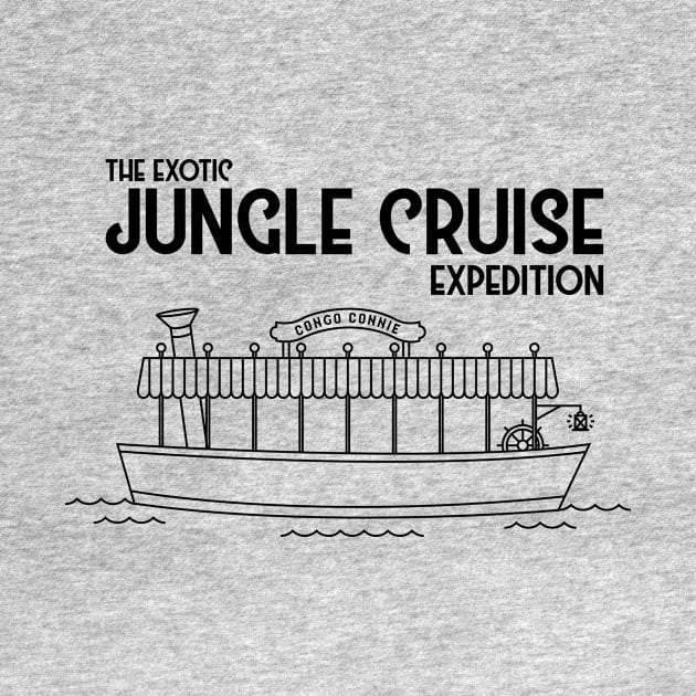 Jungle Cruise T-Shirt by stuffsarahmakes